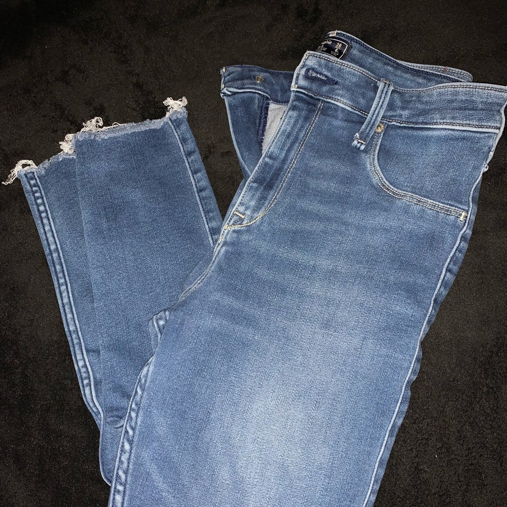 Abercrombie & Fitch high rise jegging, size 6L/28